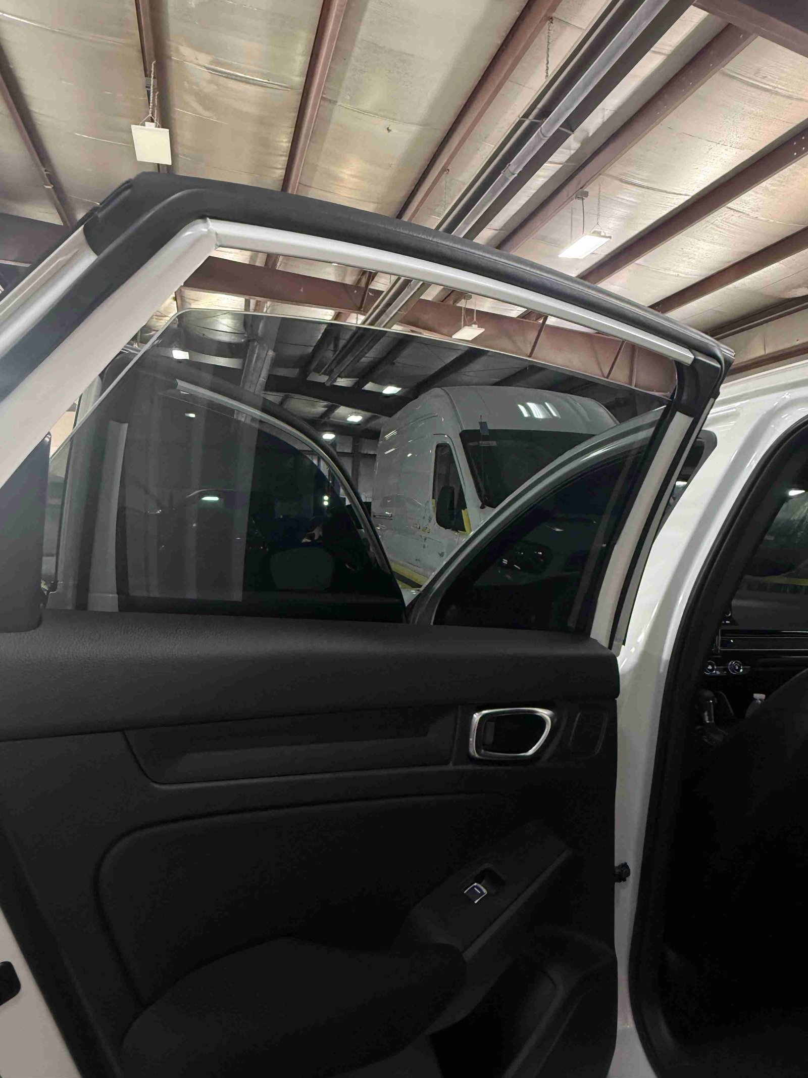 Vehicle tint work at ABR Exclusives